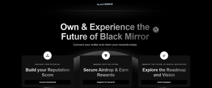 Black Mirror goes onchain