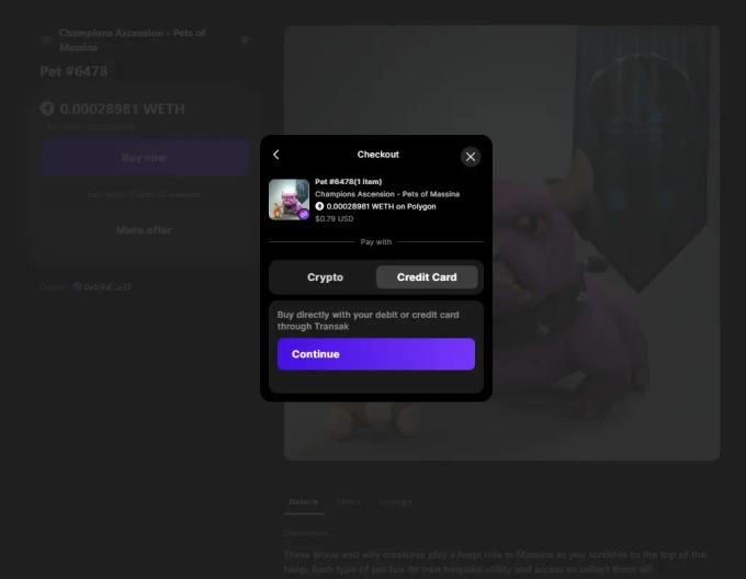 Web3 checkout example