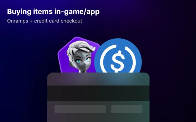 Buying items in-game/app