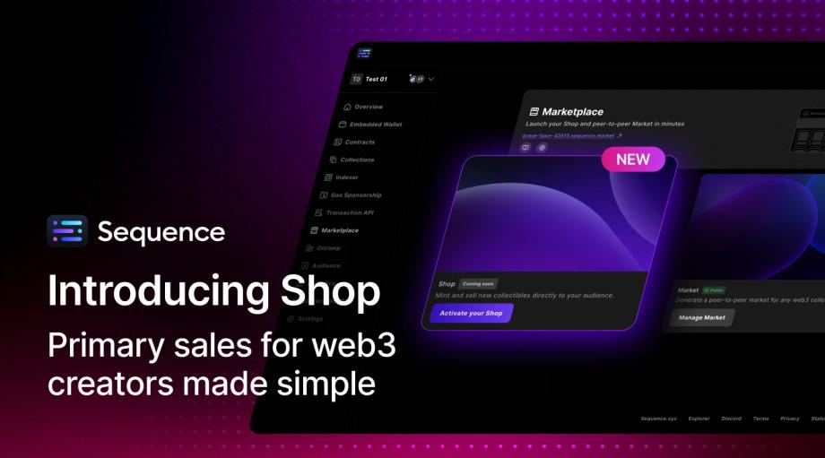 Introducing Shop: Primary sales for web3 creators made simple