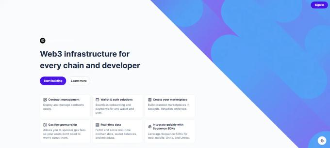 Sequence Builder homepage