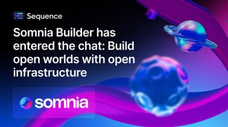 Somnia Builder powered by Sequence announcement article