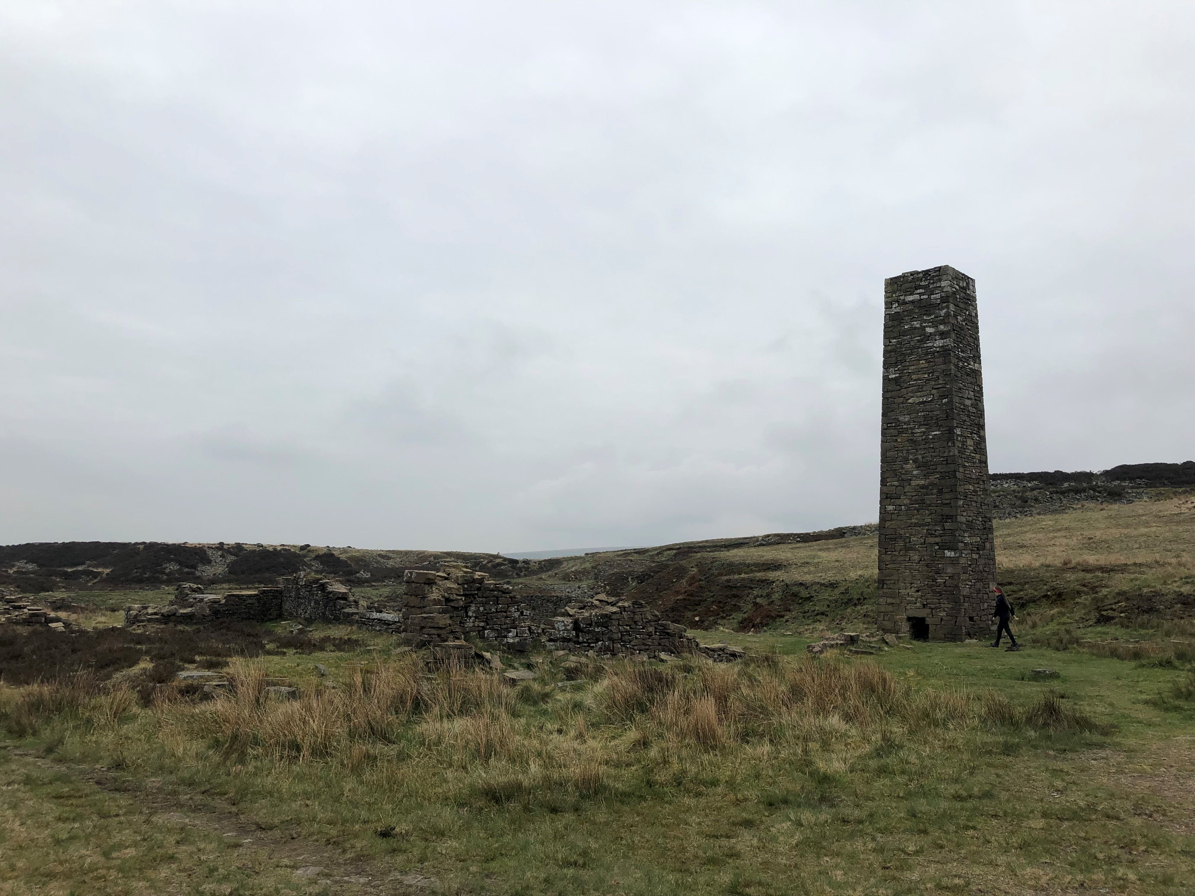 The Scrubbing Mill Chimney at Musbury Heights