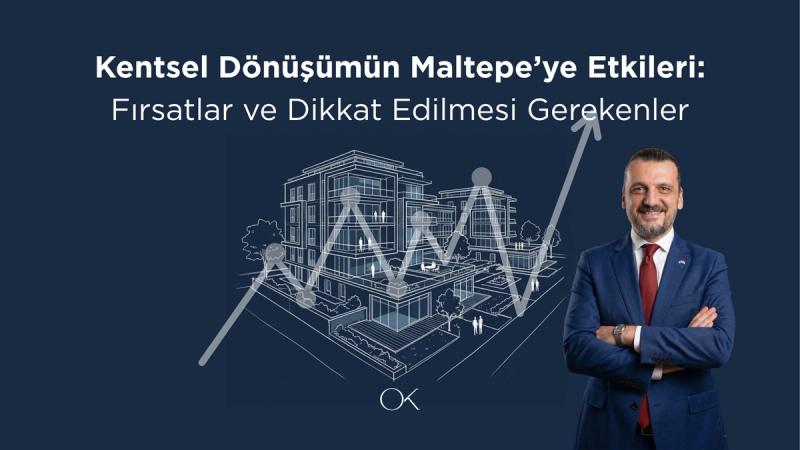 İstanbul Maltepe kentsel dönüşüm projeleri ve yeni konut projeleri genel görünümü