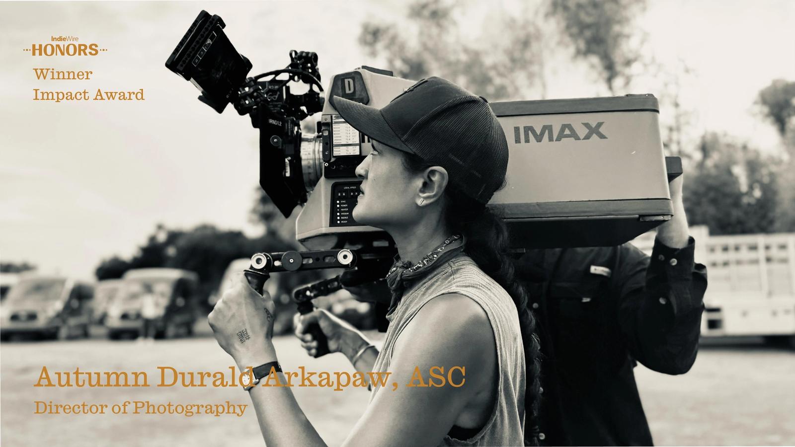 Autumn Durald Arkapaw, ASC wins Impact Award at IndieWire Honors 2025