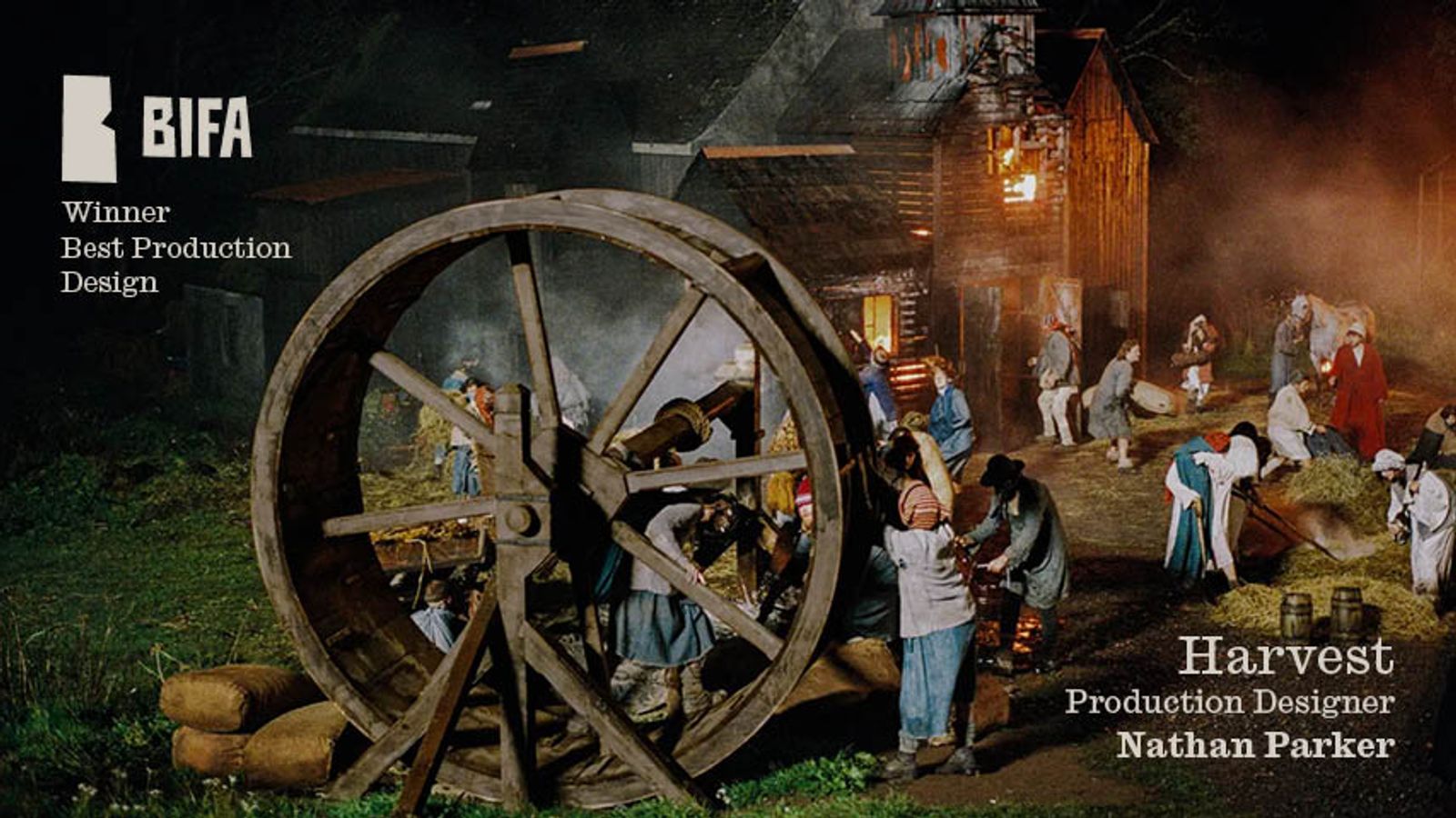 Congratulations to Nathan Parker for winning Best Production Design at this year’s BIFA awards!