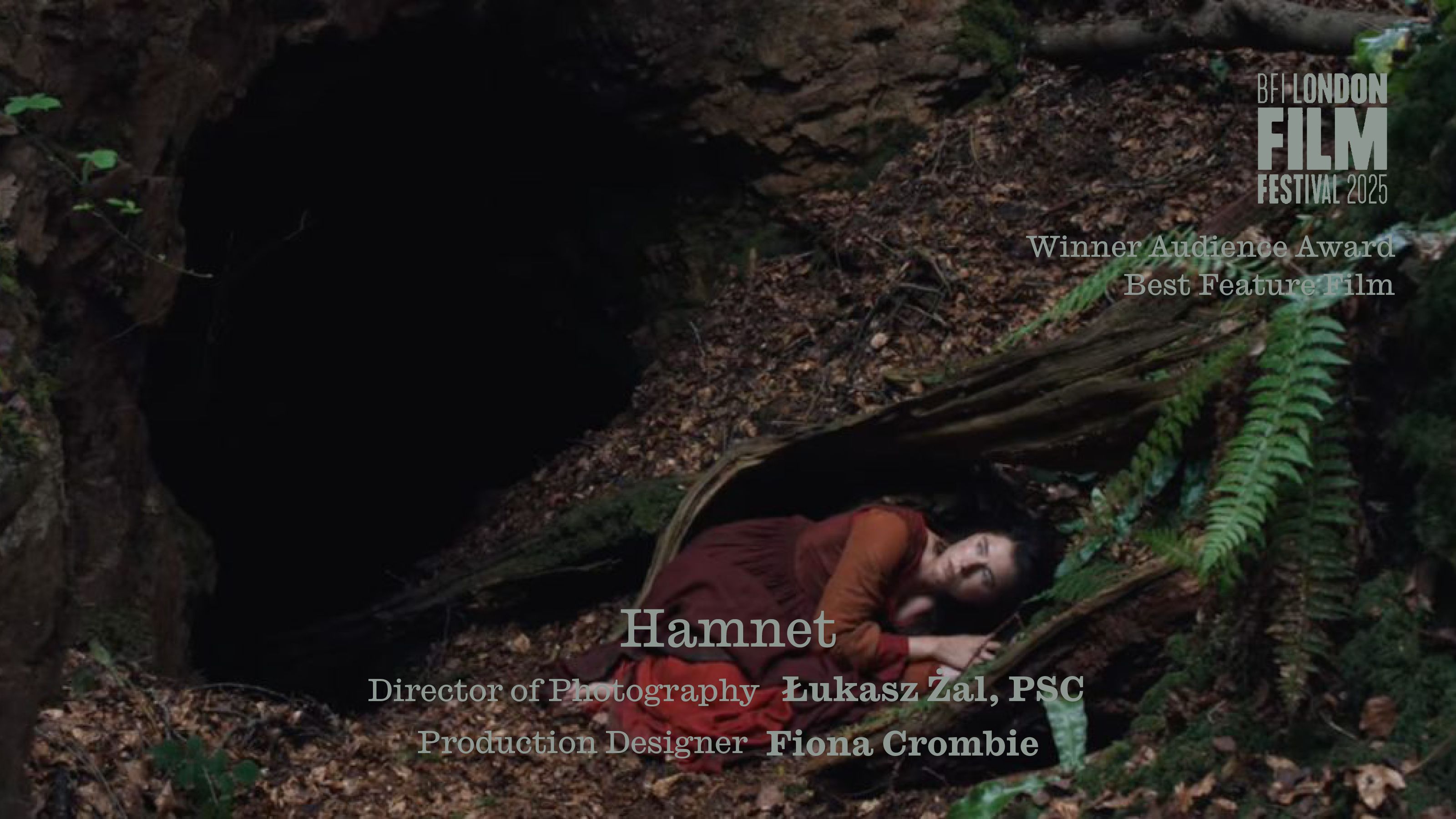 HAMNET wins the Audience Awards for Best Feature Film at London Film Festival 2025