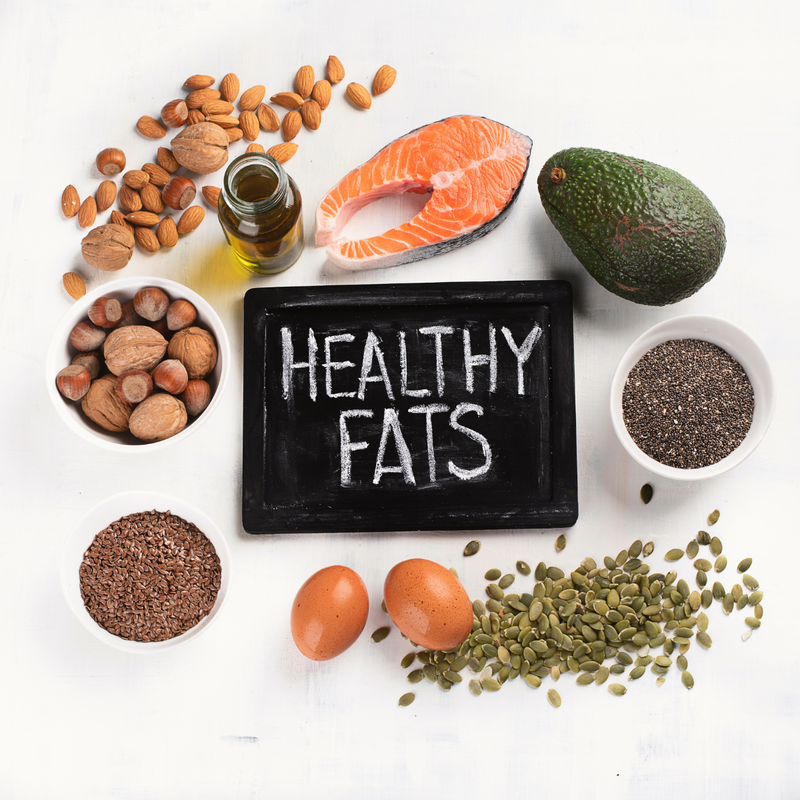 An image filled with healthy fats