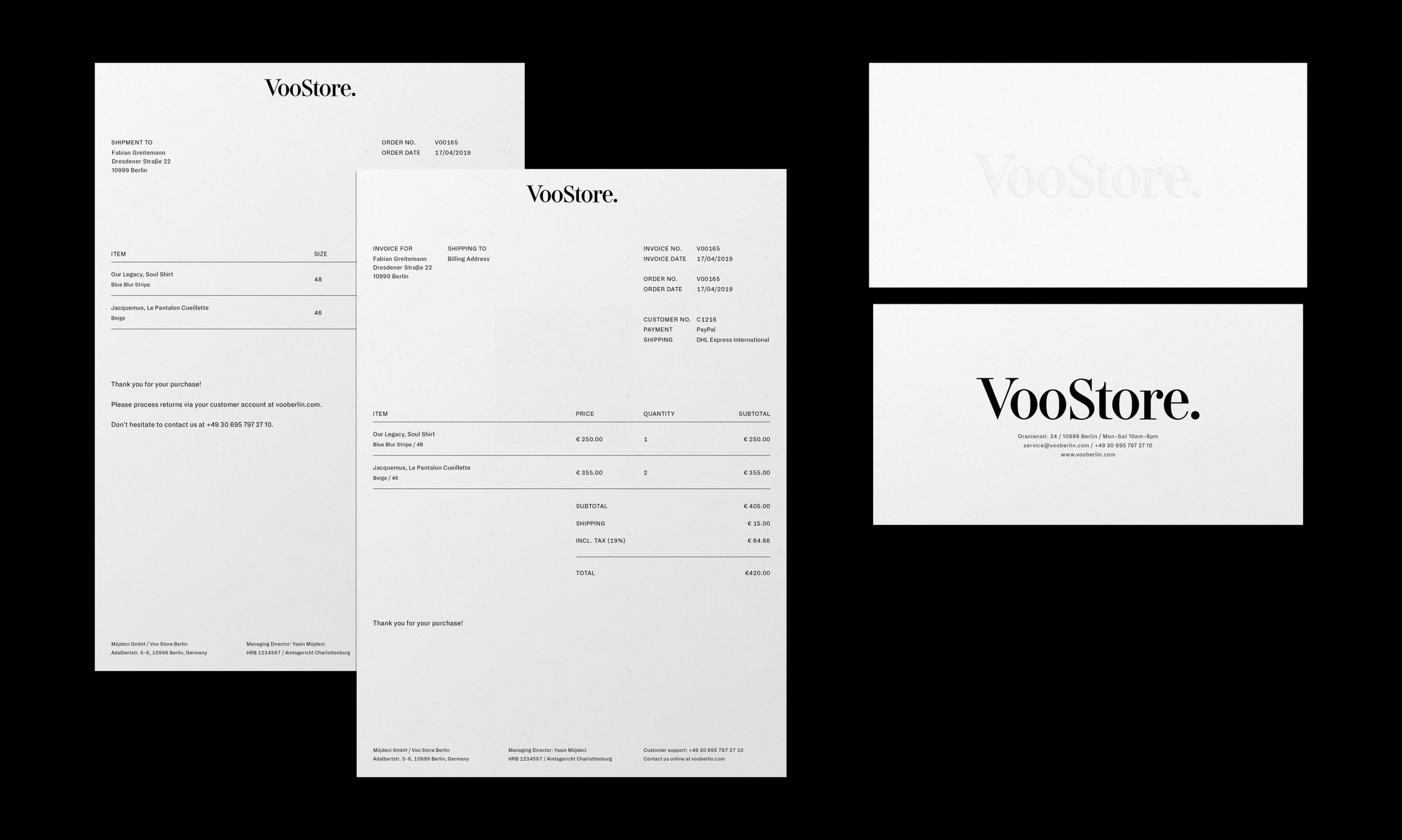 VooStore Stationery