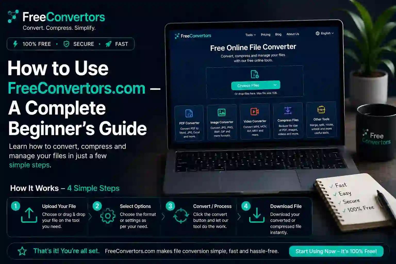 How to Use FreeConvertors.com β A Complete Beginner's Guide