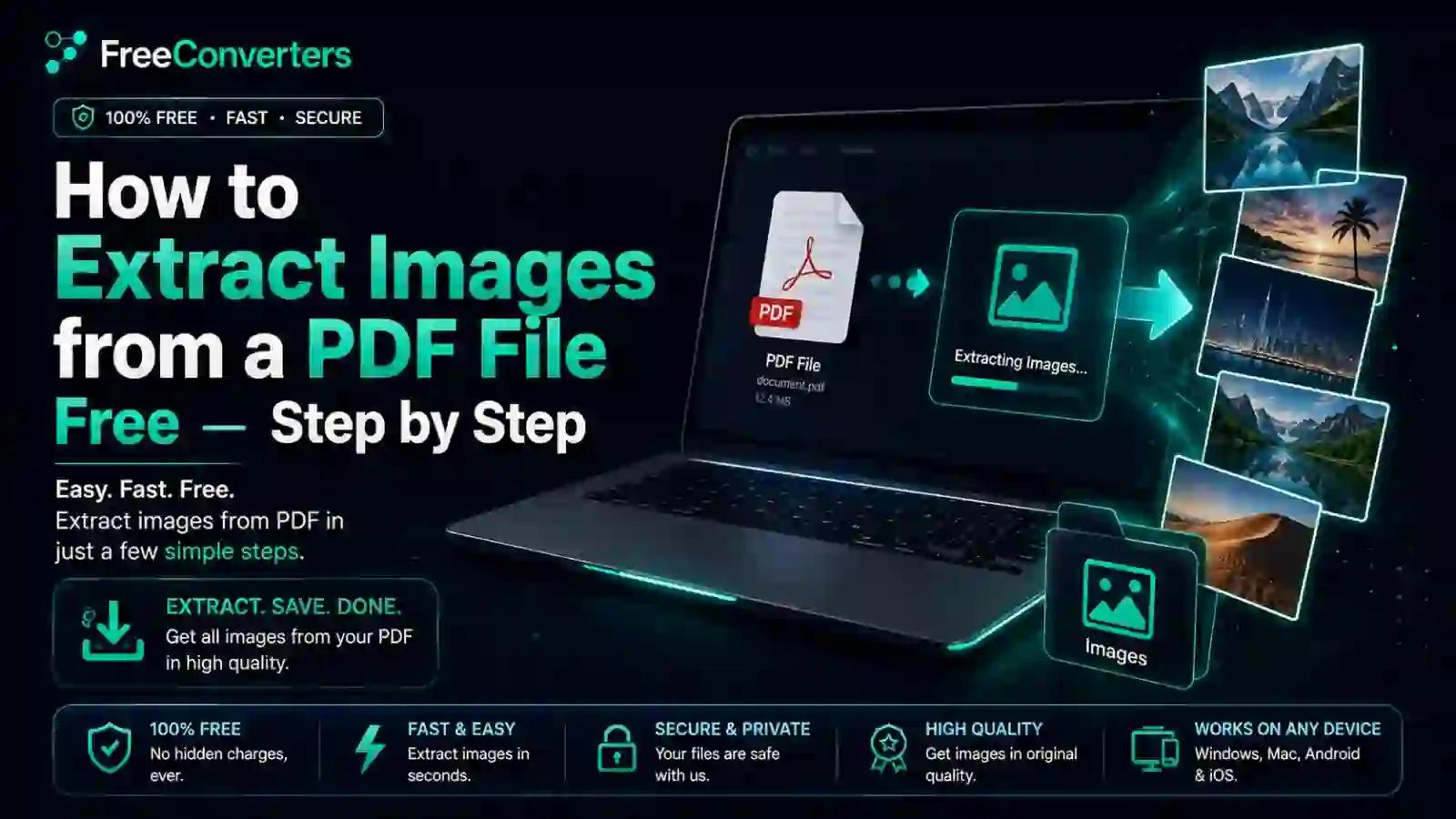 How to Extract Images from a PDF File Free β Step by Step