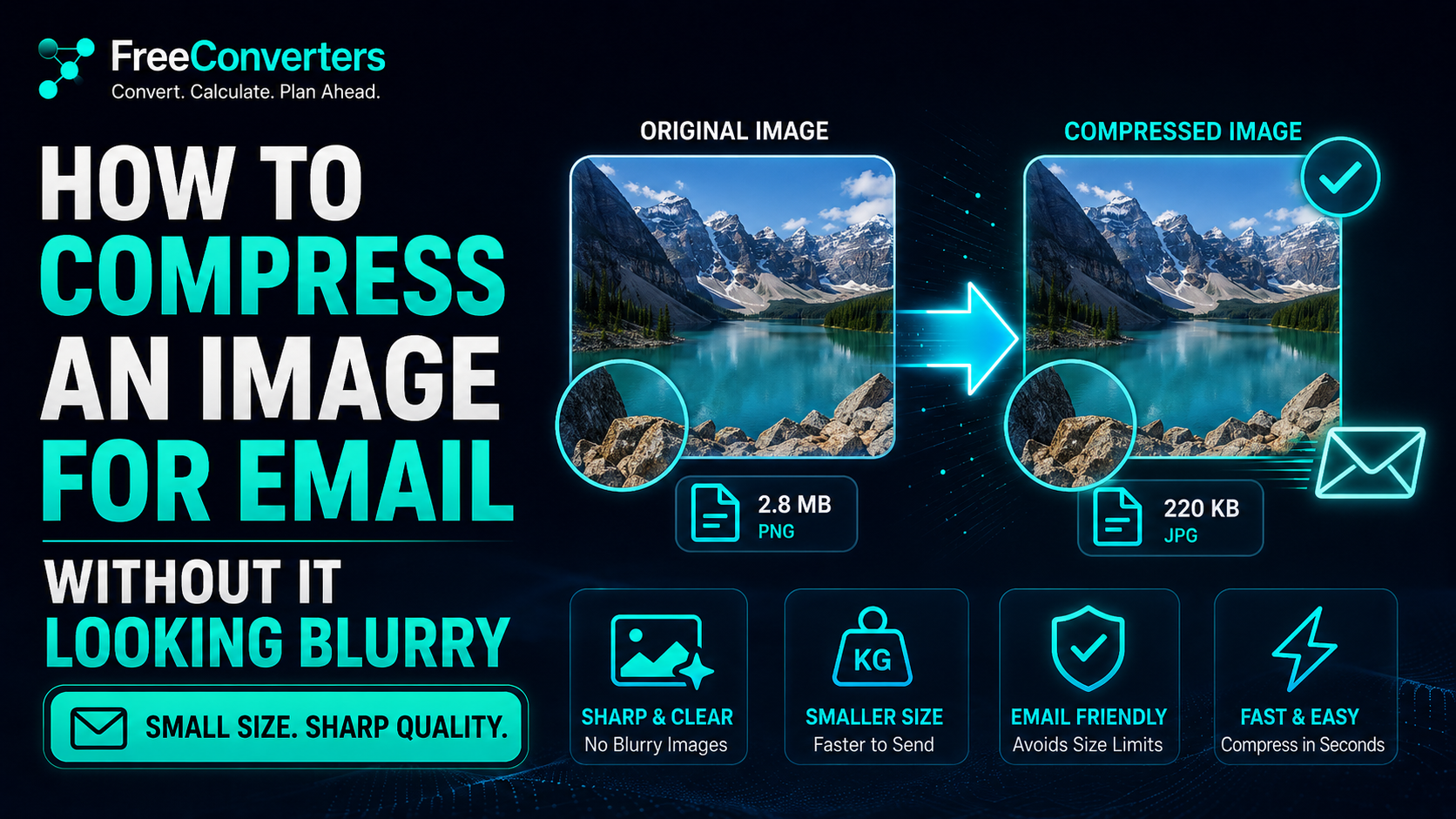 How to Compress an Image for Email Without It Looking Blurry