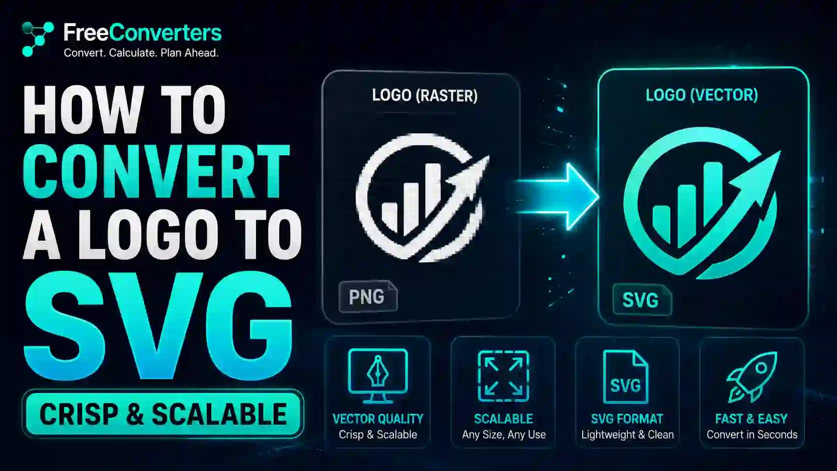 How to Convert a Logo to SVG (Crisp & Scalable)