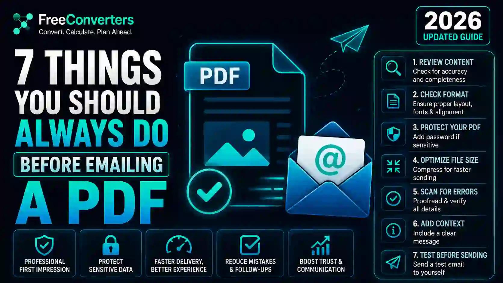 7 Things You Should Always Do Before Emailing a PDF