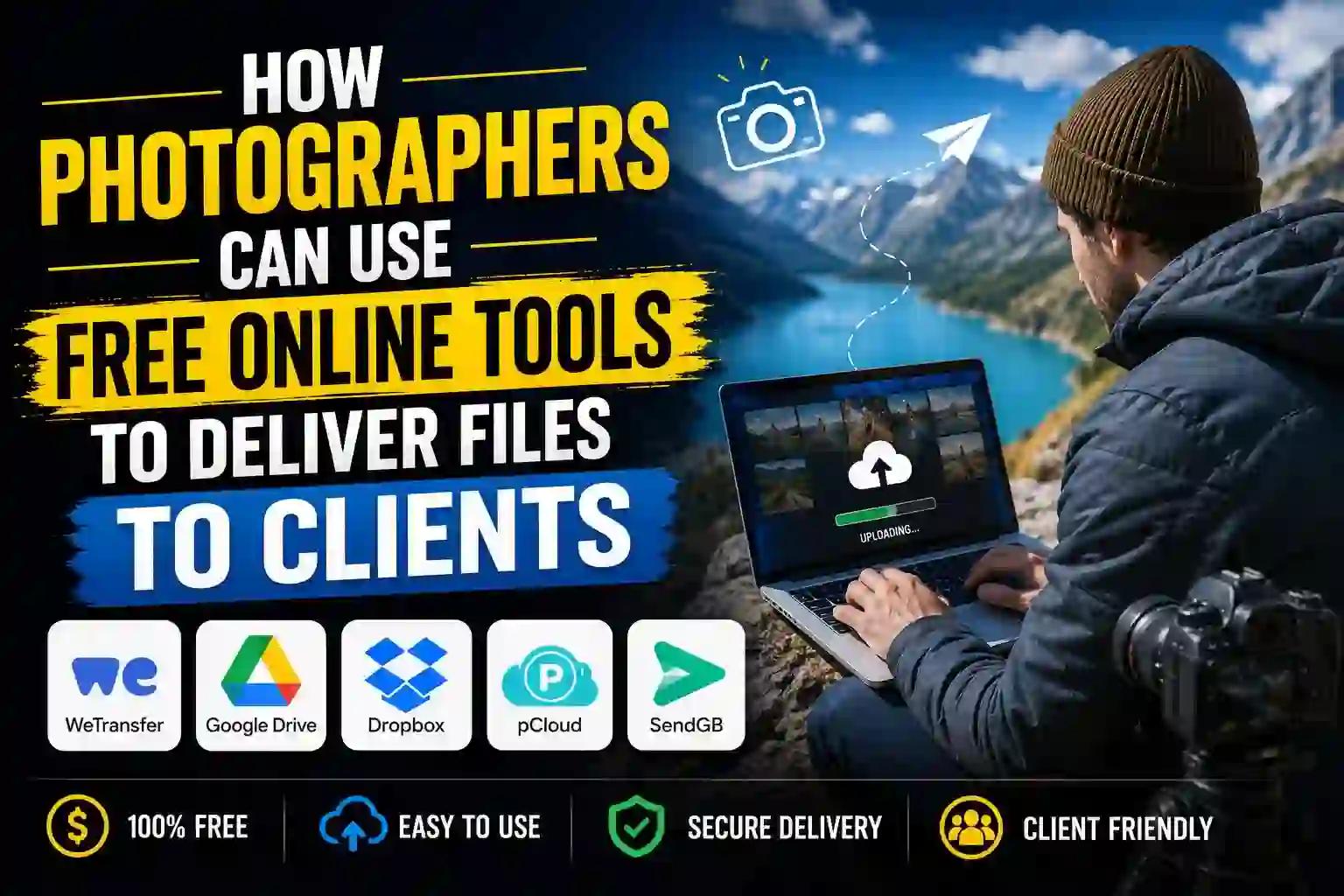 How Photographers Can Use Free Online Tools to Deliver Files to Clients