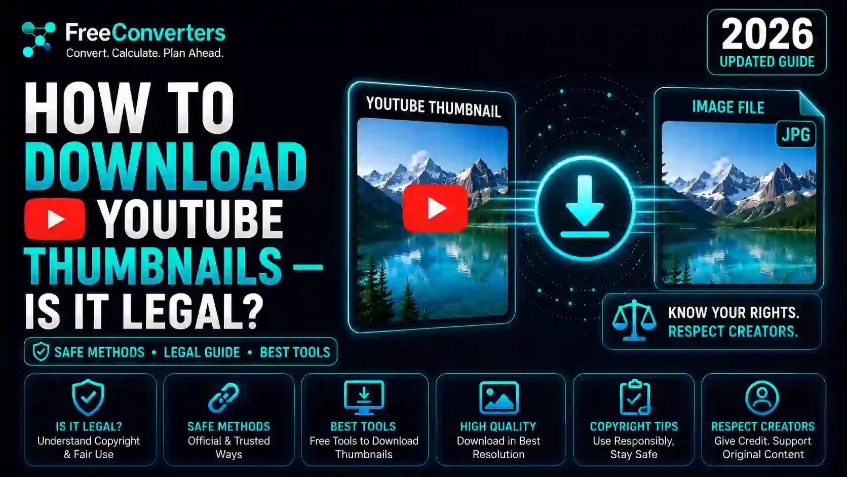 How to Download YouTube Thumbnails β Is It Legal?