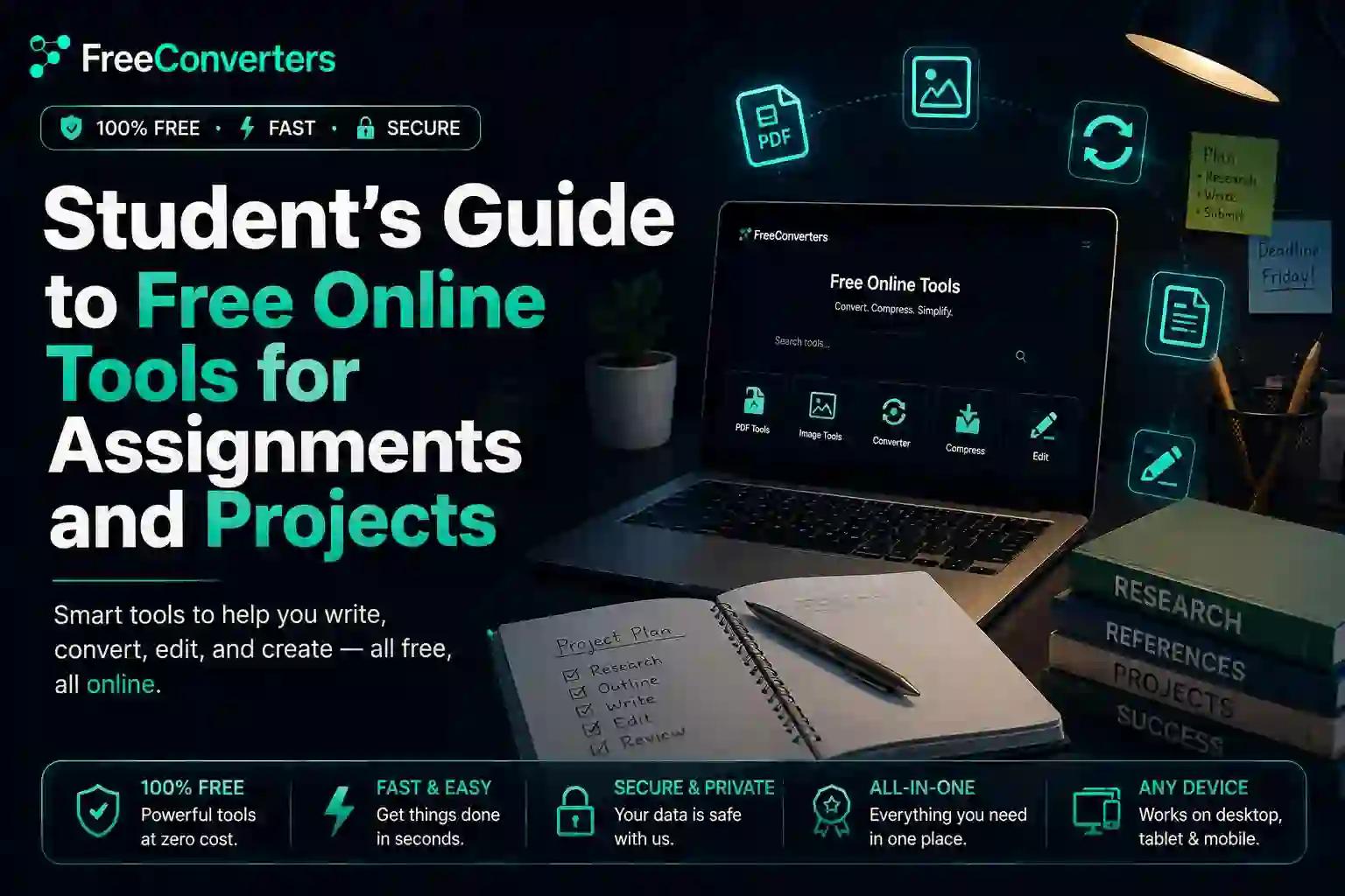 Student's Guide to Free Online Tools for Assignments and Projects