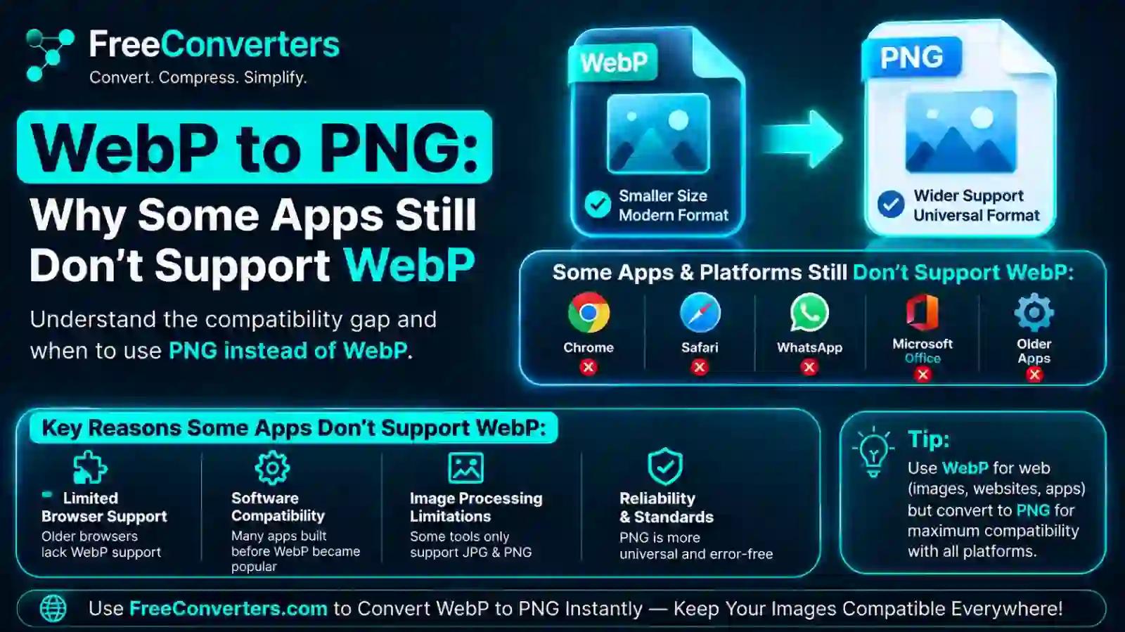 WebP to PNG: How to Convert WebP Images Easily