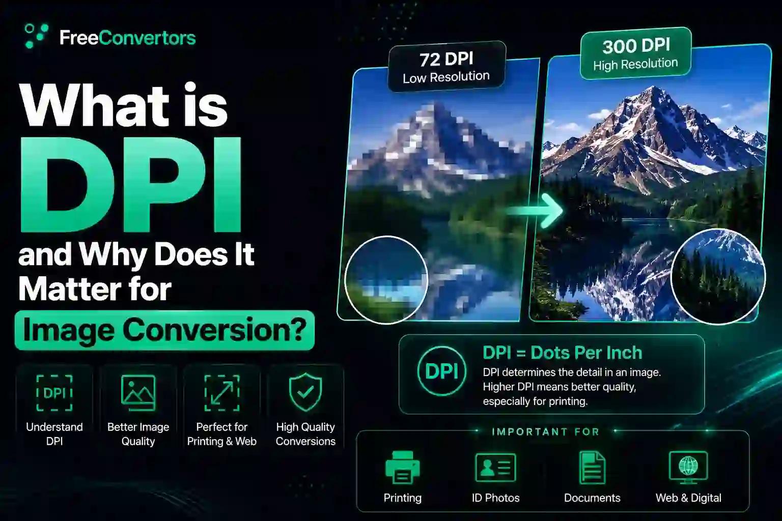 What is DPI and Why Does It Matter for Image Conversion?