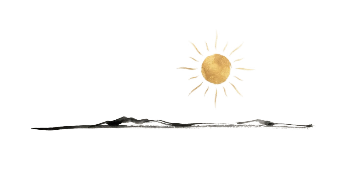 Soleil - estampe in Yin
