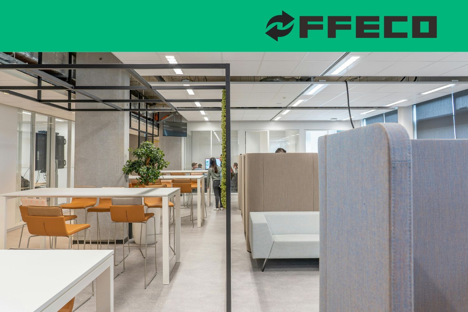 sfeervolle kantoorinrichting