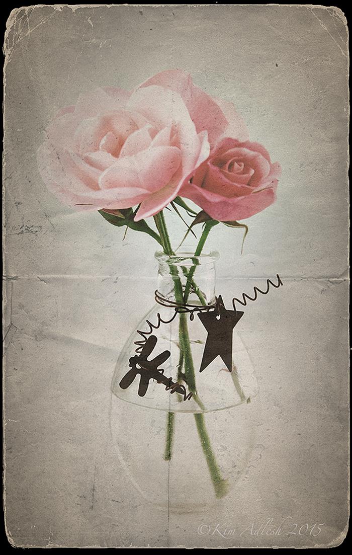 Antiqued Floral Series II