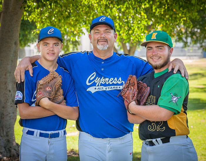 Photo Shoot with Cypress Pony 14U All Stars