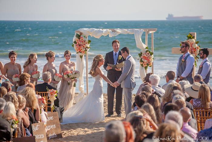 Barefoot Wedding on the Beach...Kaitlyn & Tony 8-06-16