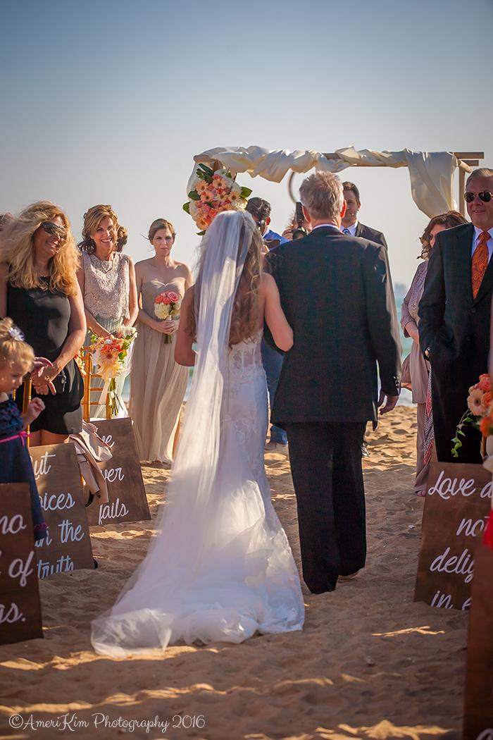 Barefoot Wedding on the Beach...Kaitlyn & Tony 8-06-16