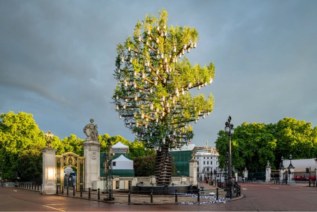 Heatherwick Studios, Tree of Trees, 2022

צילום מאת ג'ונתן בנקס, באדיבות אולפני הת'רוויק