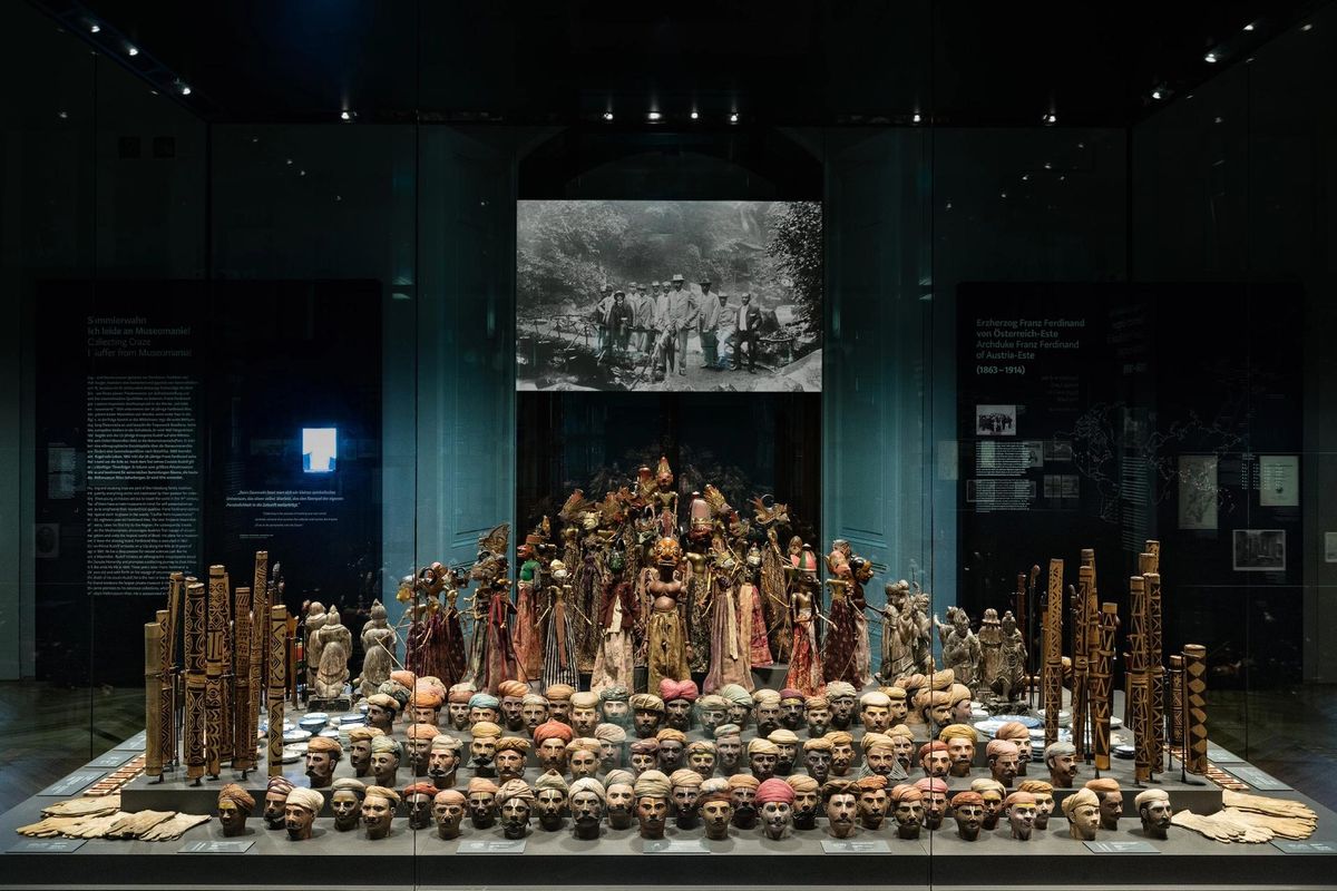 ב- Weltmuseum בוינה יש את אחד האוספים הגדולים ביותר באוסטריה של חפצים מהתקופה הקולוניאלית

© KHM-Museumsverband
