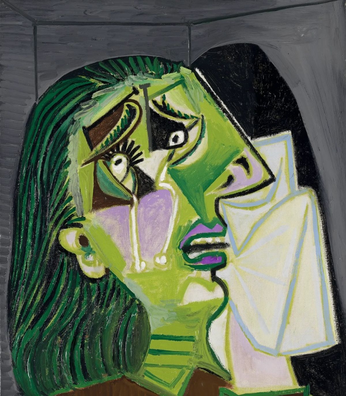 'אשה בוכיה' של פבלו פיקאסו (1937)

התמונה באדיבות הגלריה הלאומית של ויקטוריה