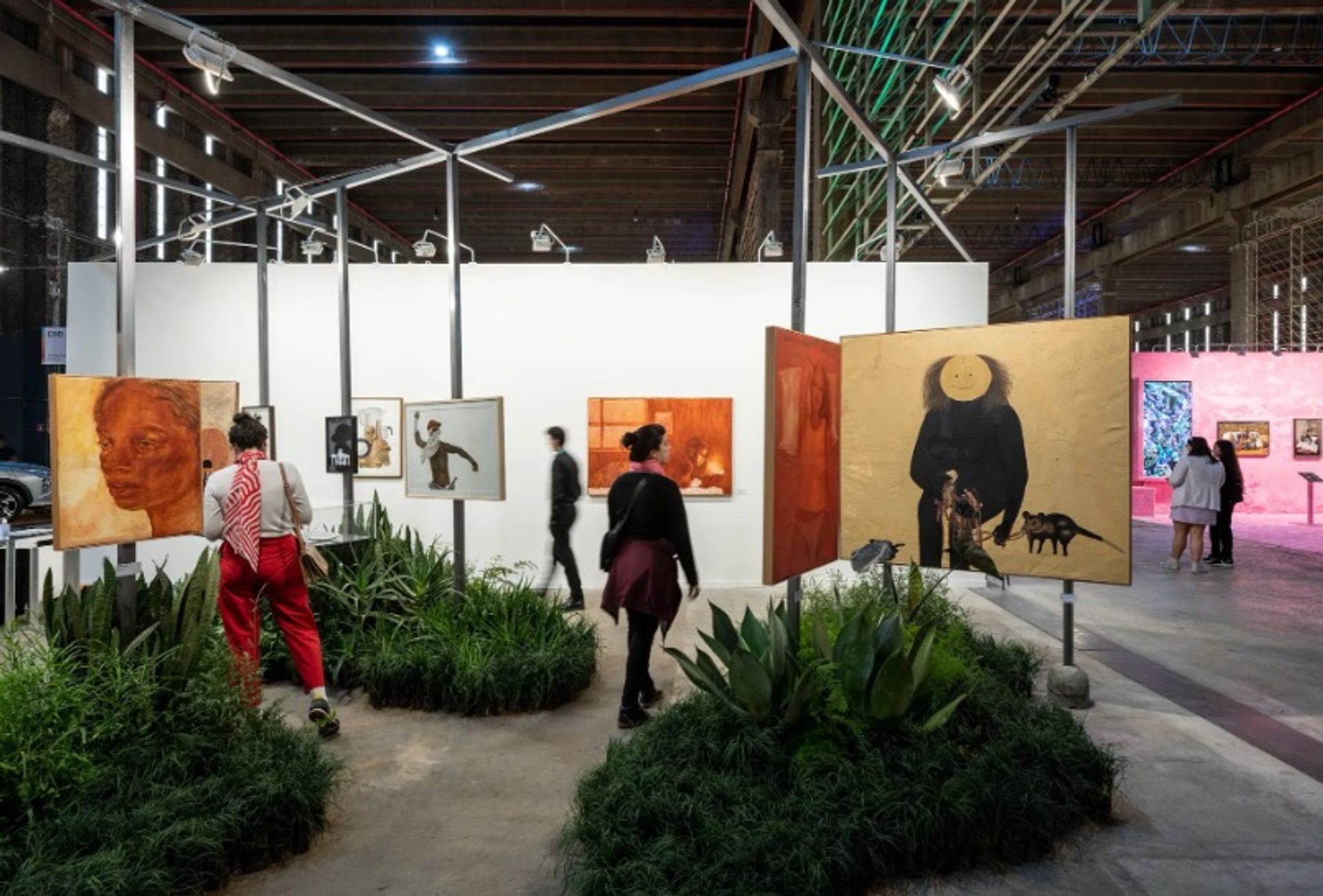 יריד האמנות Rotas Brasileiras מציג אמנים פחות מוכרים מחמישה אזורים בברזיל.

באדיבות SP-Arte.