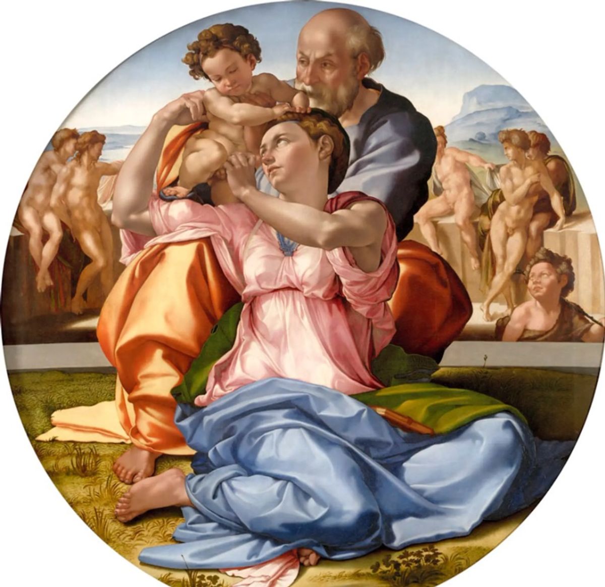 הציור של מיכלאנג'לו 'דוני טונדו' (1505-06) הפך ל-NFT