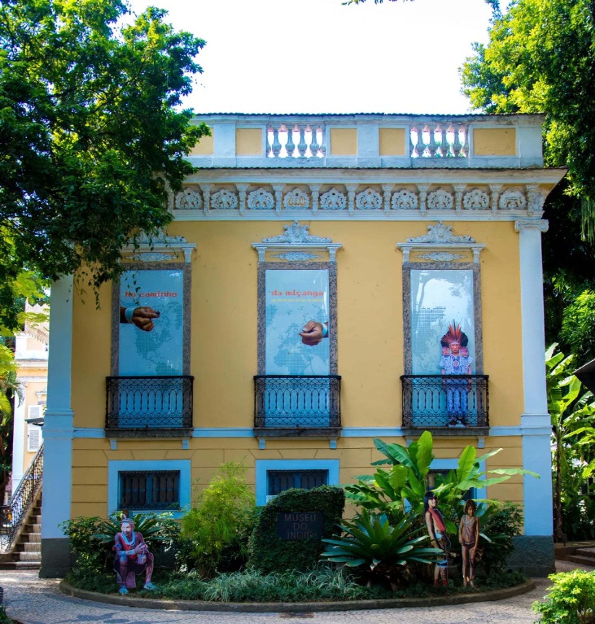 ה-Museu do Índio בריו דה ז'נרו צפוי להיפתח מחדש ב-2023.

צילום: Paulo Mumia/Museu do Índio