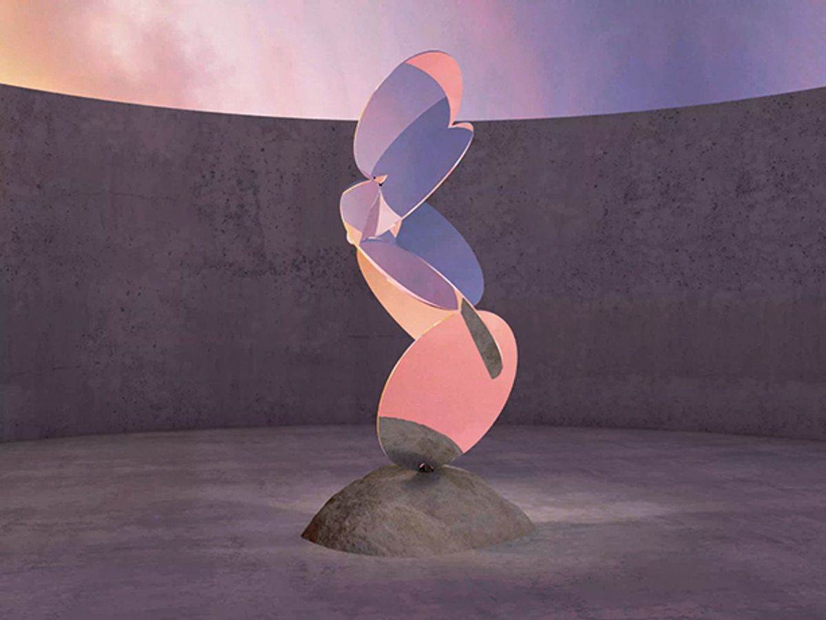 Metallic Sleep (2022) של דאג אייטקן, חלק מתערוכת המציאות המדומה שלו שהתקיימה במקביל בארבע גלריות

באדיבות האמן, גלריה 303, Galerie Eva Presenhuber, Victoria Miro ו- Regen Projects