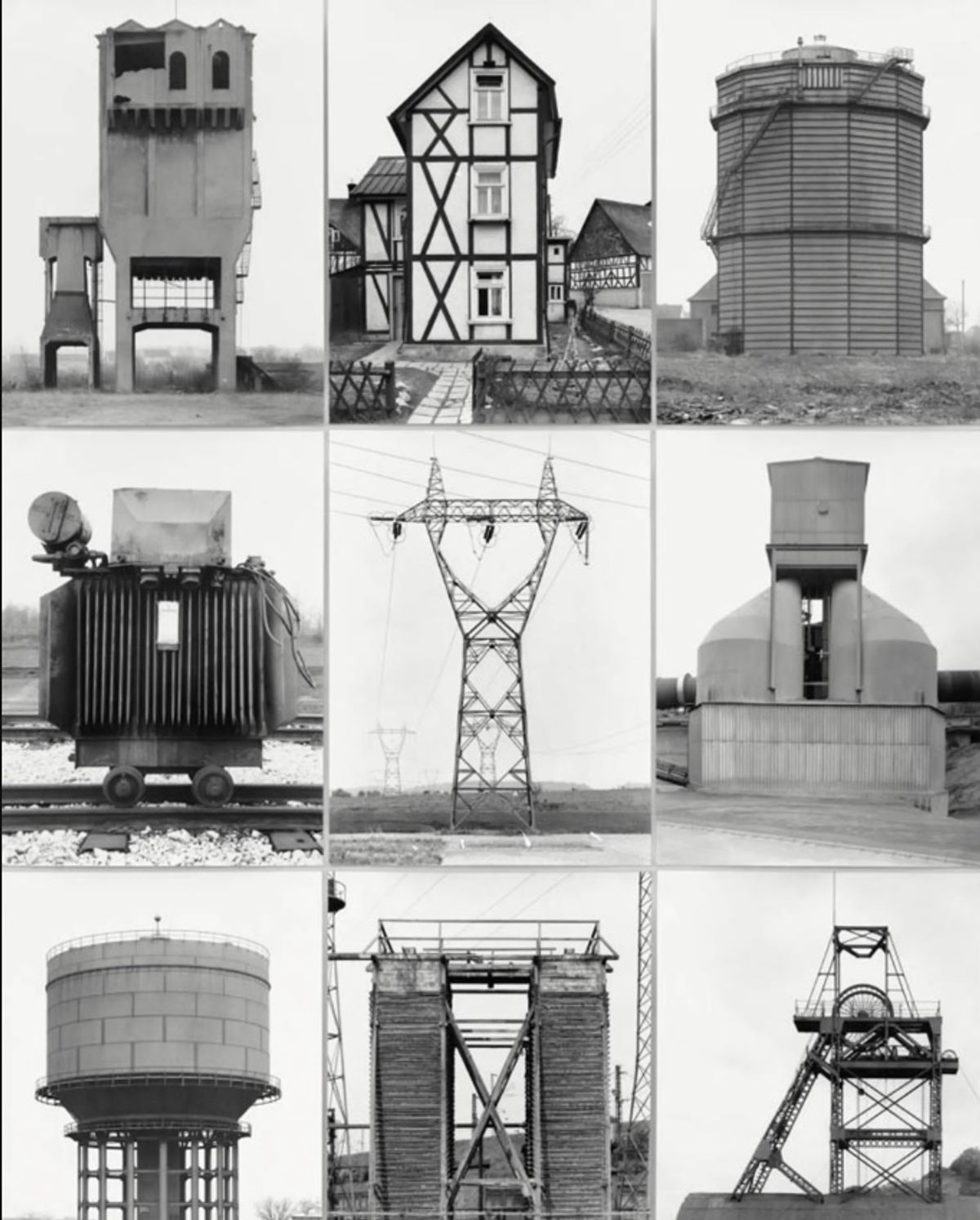 Comparative Juxtaposition, Nine Objects, Each with a Different Function (1961-72) של ברנד והילה בכר

© ברנד והילה בכר