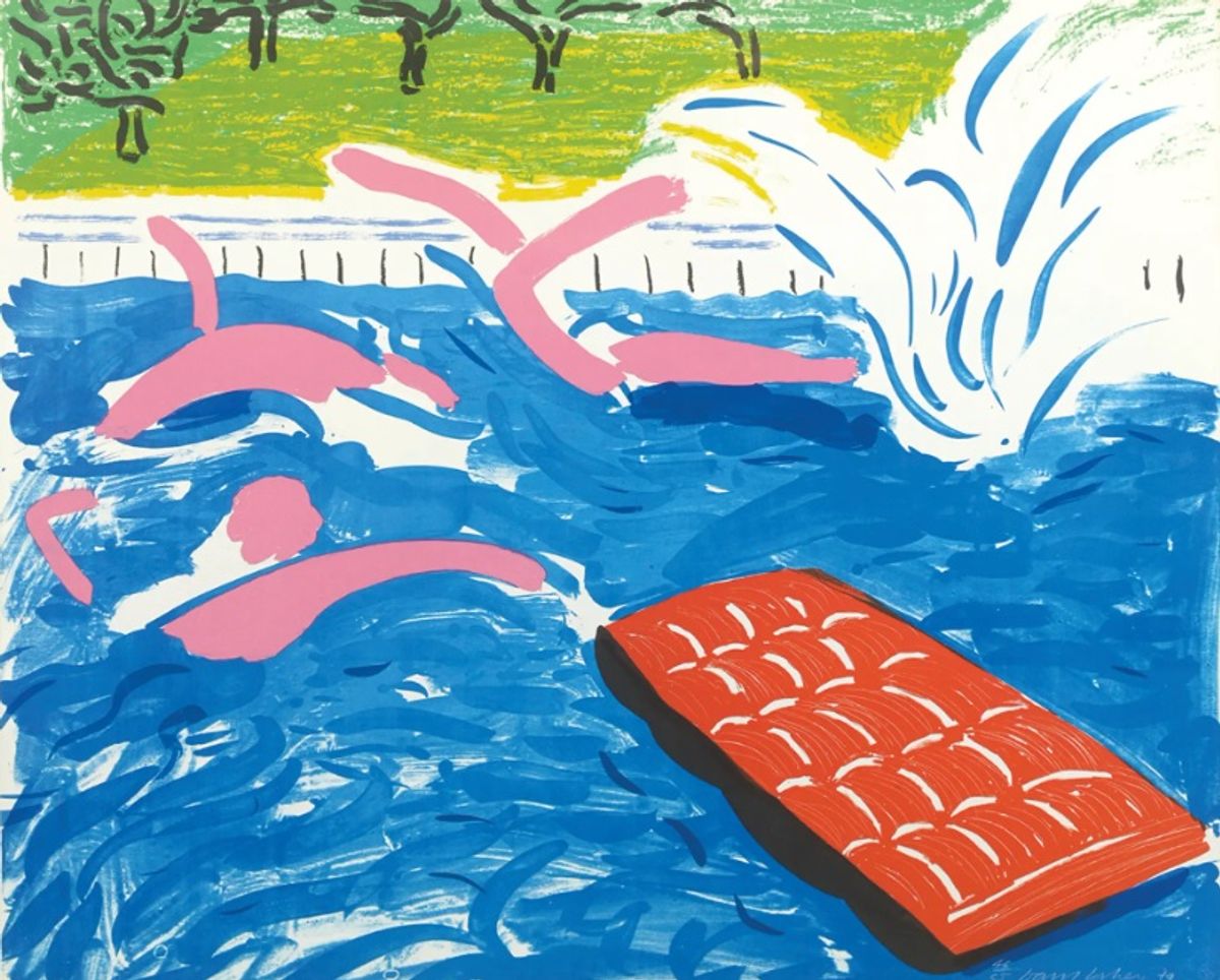 דיוויד הוקני, שחיית אחר הצהריים, 1979

באדיבות פיליפס