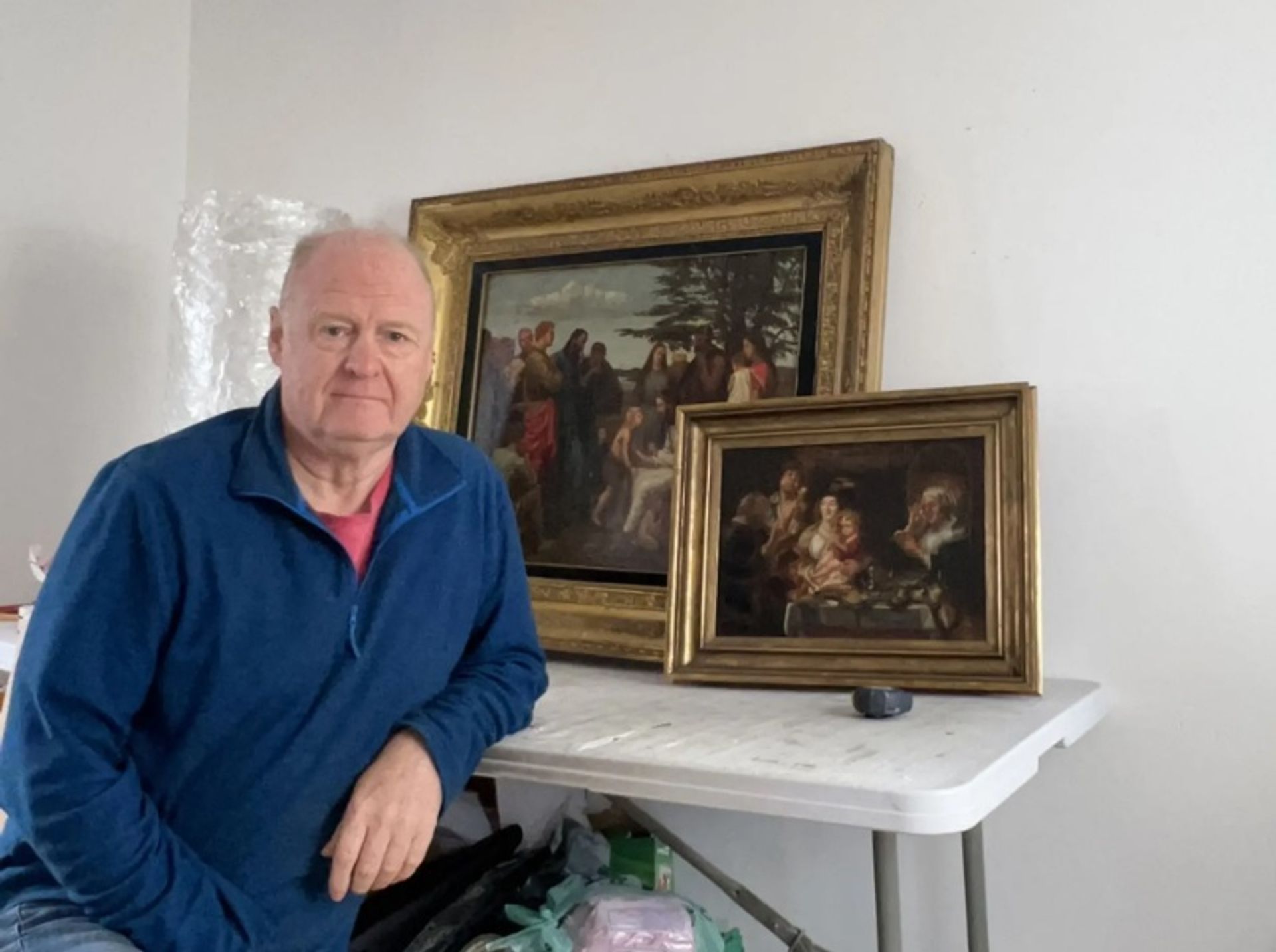 כבר לא שווה את המאמץ: סטיב שובלר נהג למכור 30 עד 50 ציורים בשבוע ללקוחות מאיחוד האירופי