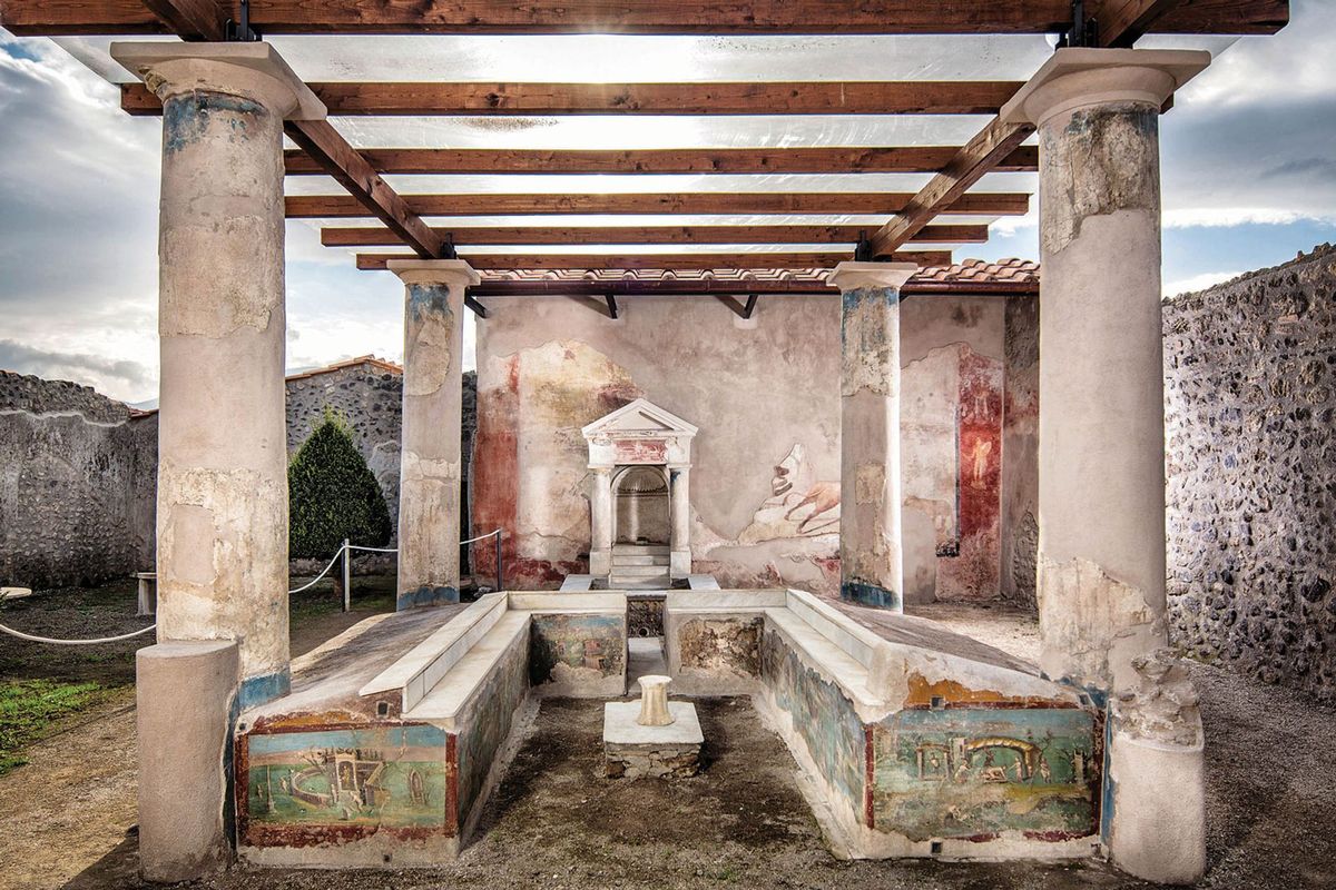 The House of the Ephebe בפומפיי, השותפות החדשה עם אוניברסיטת סלרנו תשדרג את מערכת מיפוי הנתונים של האתר לתחזוקה מתוכננת

צילום: © Pier Paolo Metelli


