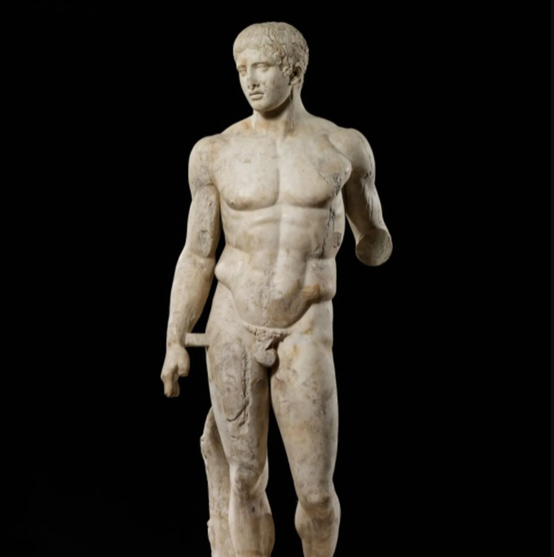 אמן רומי לא ידוע, The Doryphoros (27 לפנה"ס-68 לספירה)

באדיבות מכון מיניאפוליס לאמנות