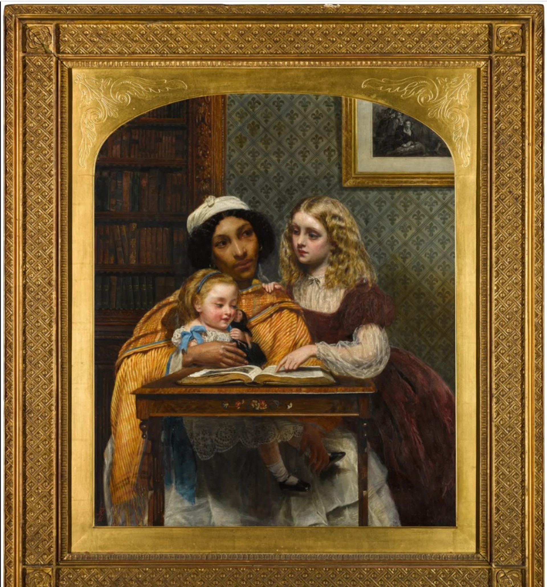 רבקה סולומון, A Young Teacher, 1861. רכישת מוזיאון, קרן Surdna

באדיבות מוזיאון פרינסטון לאמנות, פרינסטון, ניו ג'רזי