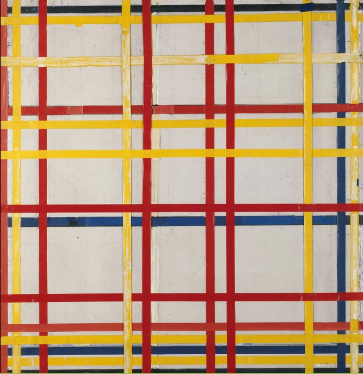 הפוך? 'ניו יורק סיטי I' של פייט מונדריאן (1941)

© Mondrian/Holtzman Trust, c/o Beeldrecht, Amsterdam, Holland, Kunstsammlung Nordrhein Westfalen, Düsseldorf, photo: Walter Small, Dusseldorf