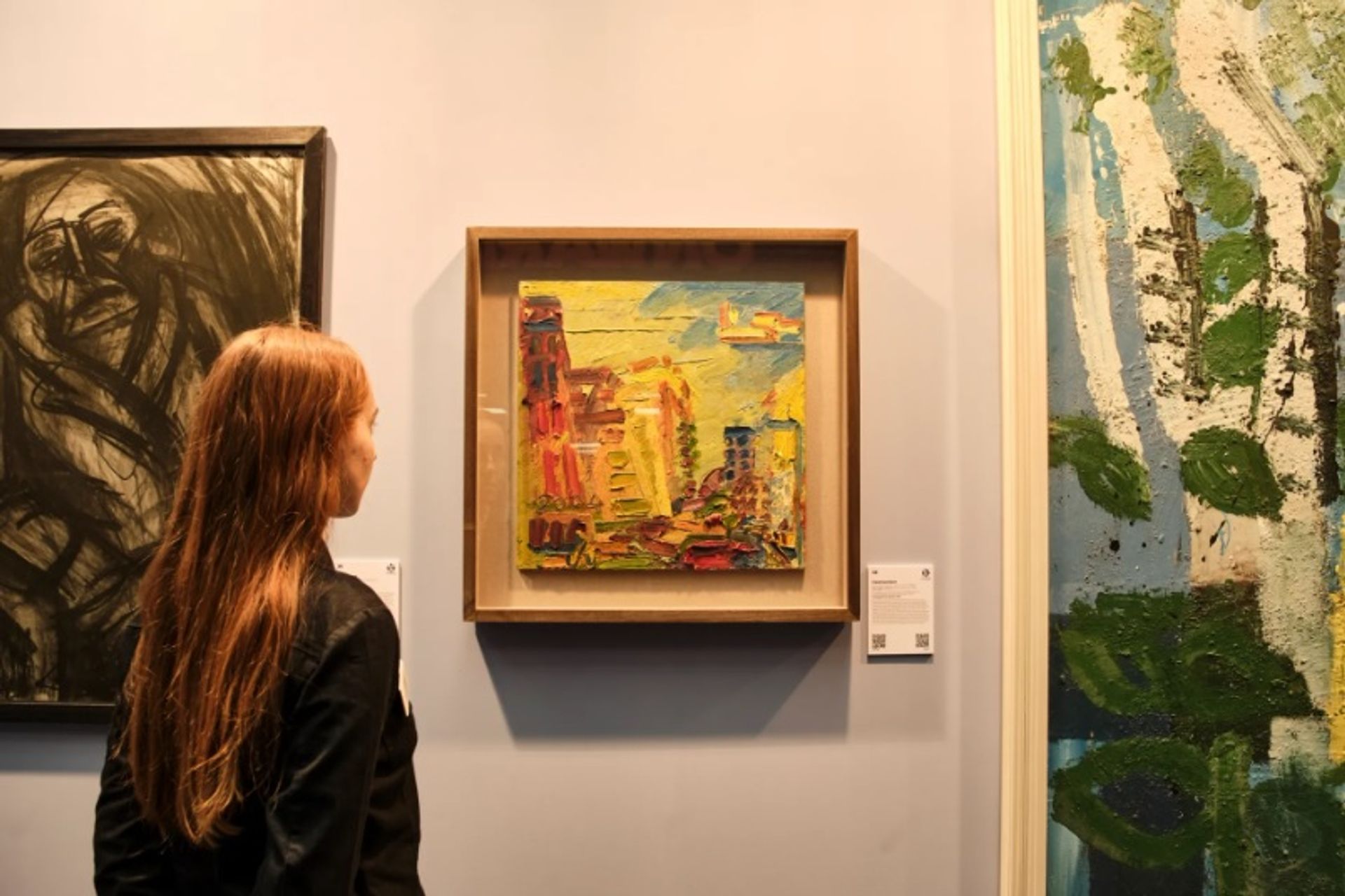 הדוכן של גלריה ומוזיאון בן אורי ביריד האמנות של לונדון 2022

צילום: מארק קוקסדג'