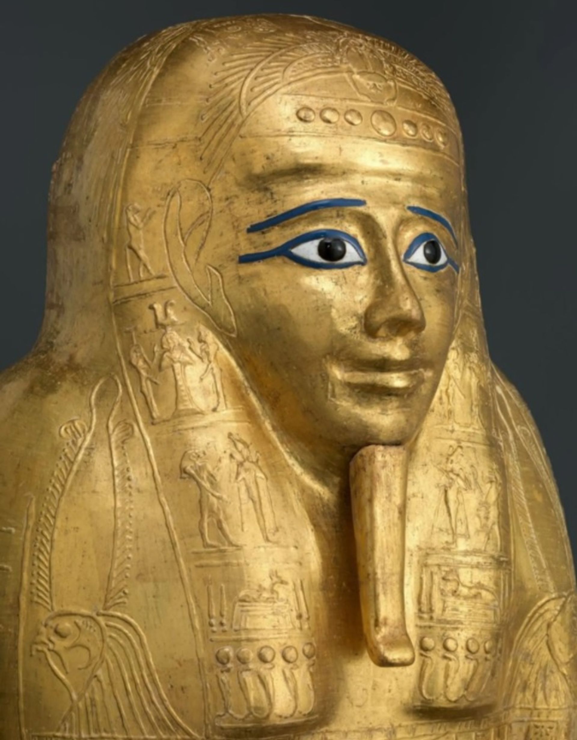 הסרקופג המוזהב של נג'מנך, שהוחזר למצרים ב-2019

באדיבות מוזיאון המטרופוליטן לאמנות