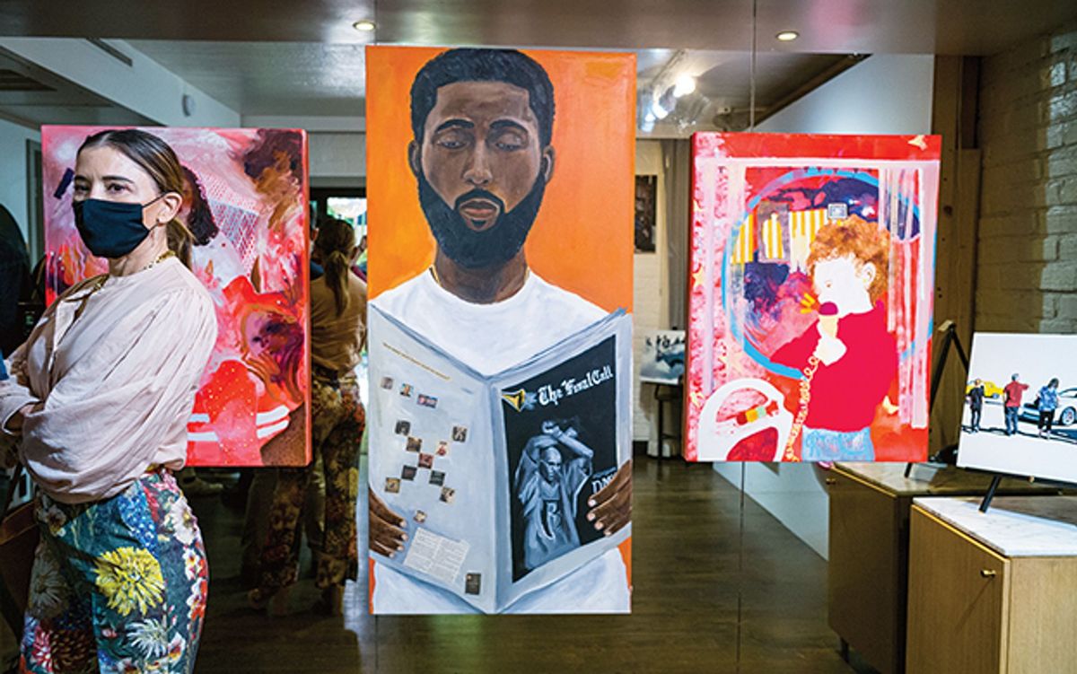 קוראים את החדר: המארגנים של Felix Art Fair אומרים שקיום היריד במלון מאפשר שאנשים לדמיין טוב יותר איך תיראה יצירה בחלל שלהם

צילום: מייק ויטלי