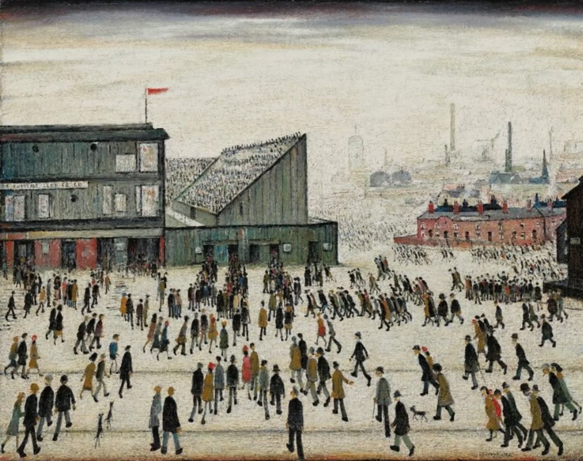 Going to the Match (1953) של לאורי אמור להרוויח בין 5 ל-8 מיליון ליש"ט, מה שעשוי להוות שיא עבור המודרניסט הבריטי
