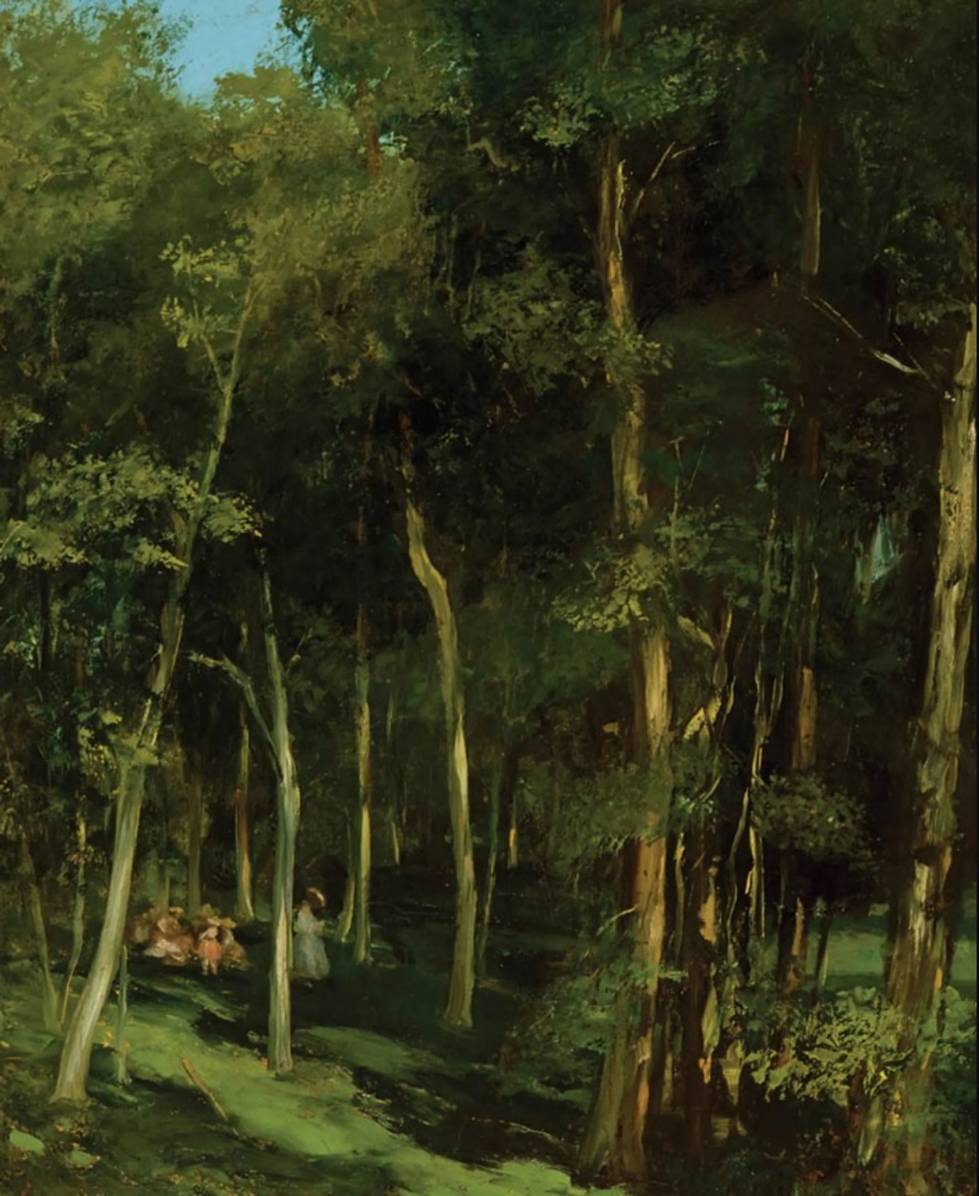 La Ronde Enfantine, שצויר בסביבות 1863, אולי יתברר גם כ-Forest Scene

© מוזיאון פיצוויליאם, קיימברידג'