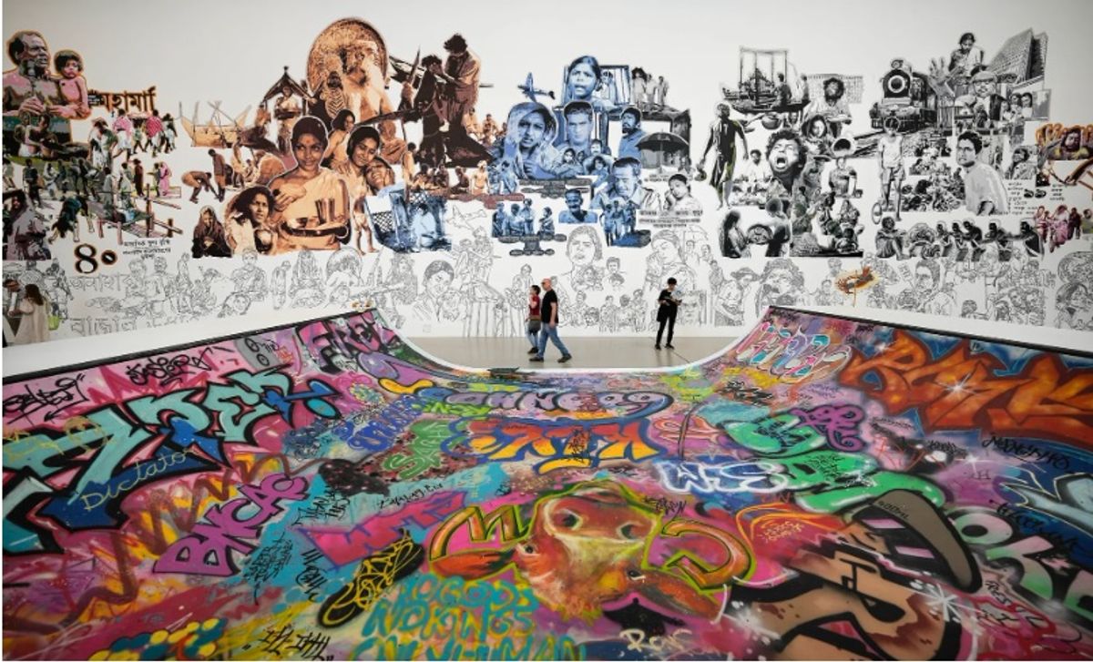 מיצבים של Britto Arts Trust ב-Documenta Halle עבור Documenta 15

באדיבות דוקומנטה