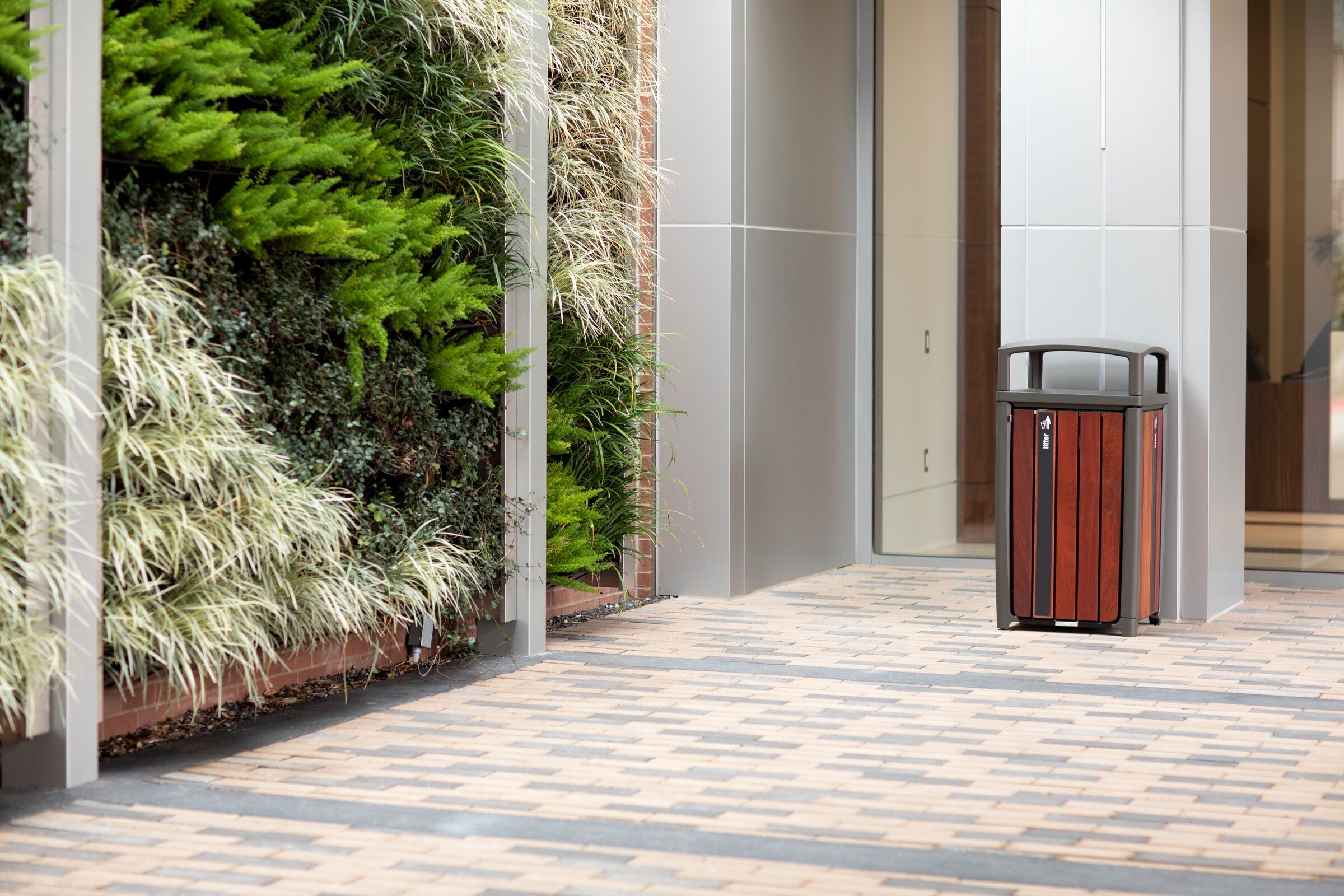Cordia Litter & Recycling Receptacle